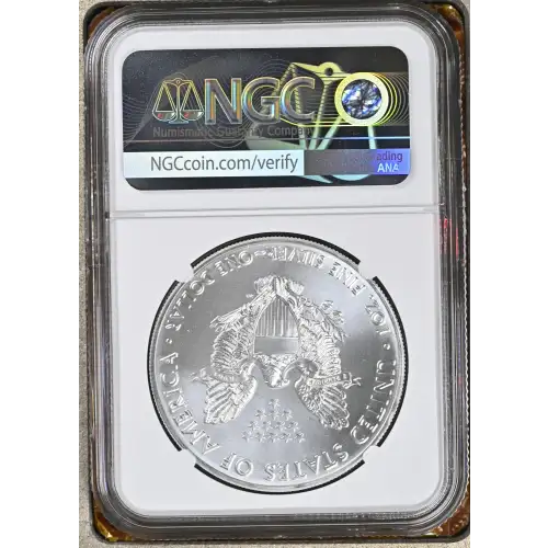2020 - 1oz Silver Eagle - S$1 NGC MS69 (D10-B39)